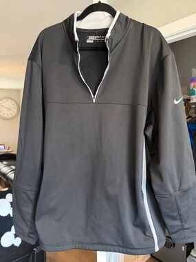 Nike Golf Men’s XXL Black Quarter-Zip Pullover